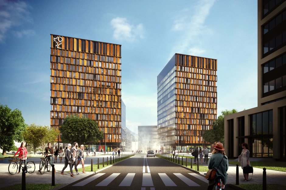 Brama Miasta Oto Brama Miasta. Skanska pokazała projekt, który odmieni centrum Łodzi