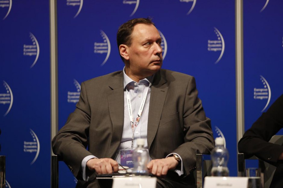 Andrzej Kensbok, wiceprezes zarządu Agencji Rozwoju Przemysłu. / fot. ECC EEC: Restrukturyzacja rozwojowa przedsiębiorstw. Pieniądze to nie wszystko