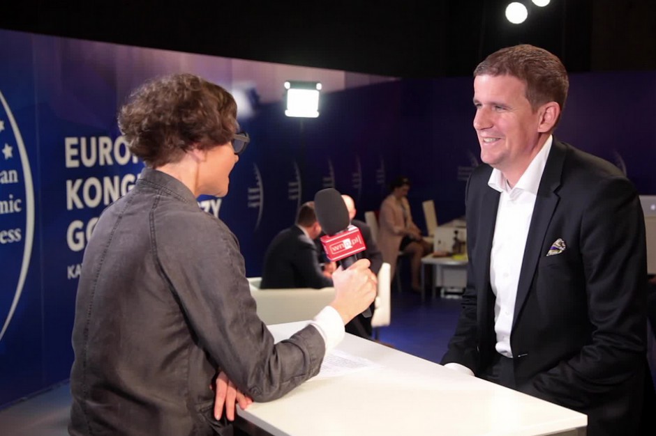 Nicklas Lindberg, prezes Echo Investment. Fot. PTWP Nicklas Lindberg: chcemy kreować nowe miejsca do życia