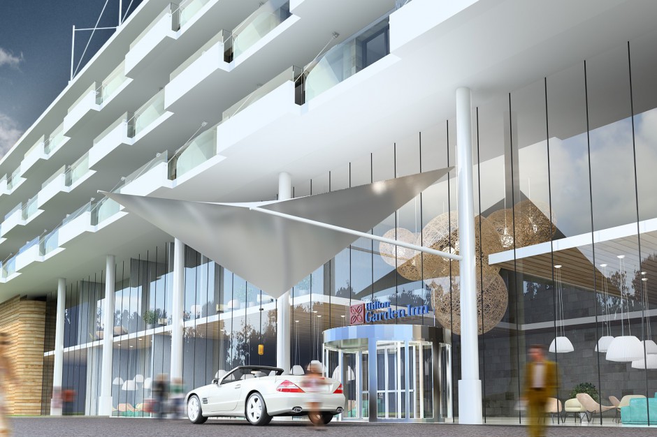 Hilton Garden Inn Kolobrzeg (mat.pras.) Nie tylko hotel i apartamenty. Unikatowy debiut Hiltona w nadmorskim kurorcie