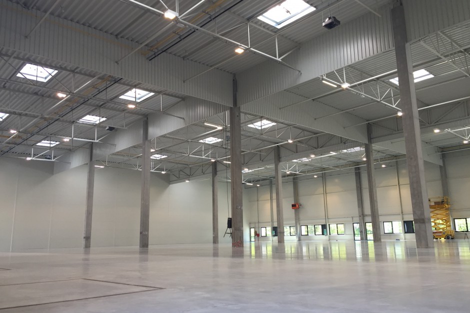 Waimea Logistic Park Bydgoszcz Waimea Logistic Park Bydgoszcz przed otwarciem