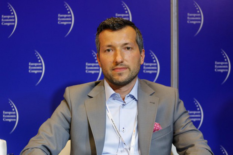Marcin Sokołowski, menadżer zespołu BIM w Centrum Badań i Innowacji Skanska. Fot. PTWP Informacja kosztuje, ale procentuje