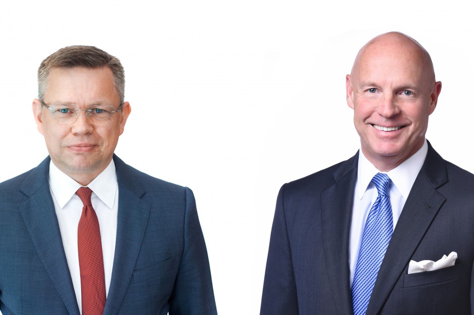 Piotr Kaszyński, partner zarządzający Cresa Polska i Jim Underhill, dyrektor generalny firmy Cresa Globalna firma doradcza jest tam, gdzie są najemcy. Teraz otwiera biuro w Polsce