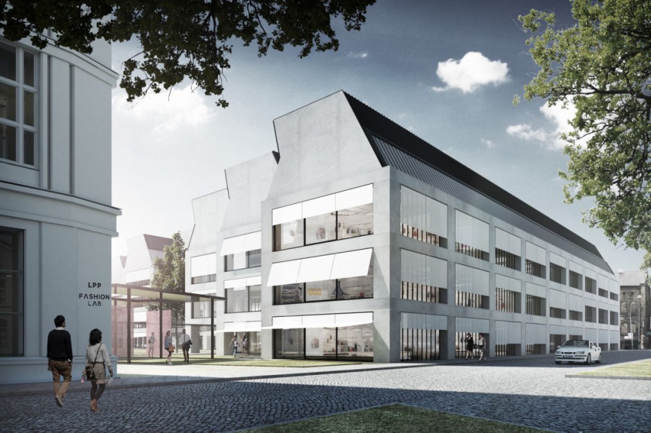LPP Fashion LAB, projektu JEMS Architekci LPP Fashion LAB z wykonawcą