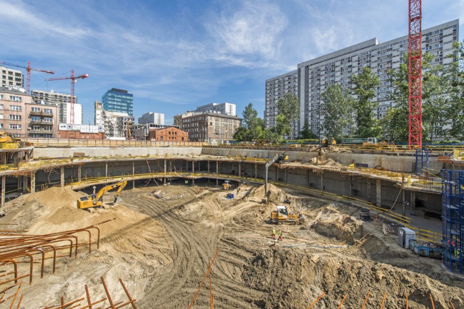 Mennica Legacy Tower Tak powstaje Mennica
