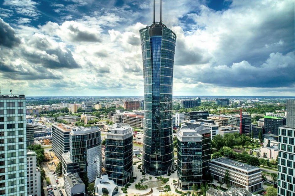 Warsaw Spire w Warszawie (mat.pras.) Madison ma apetyt na Warsaw Spire