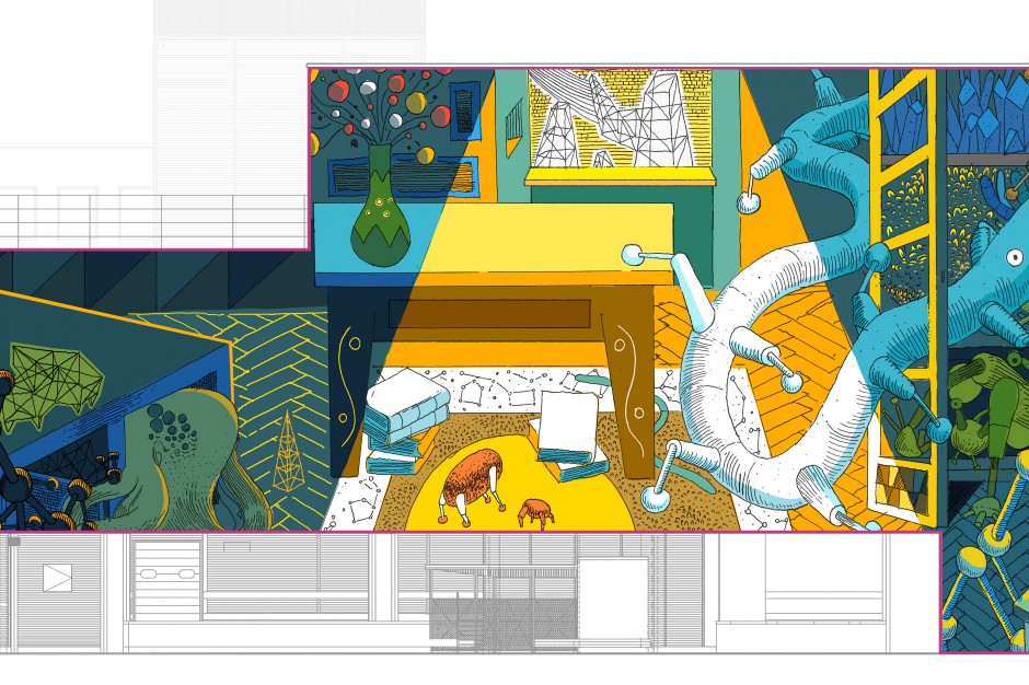 Oto mural, który ozdobi Galerię Krakowską