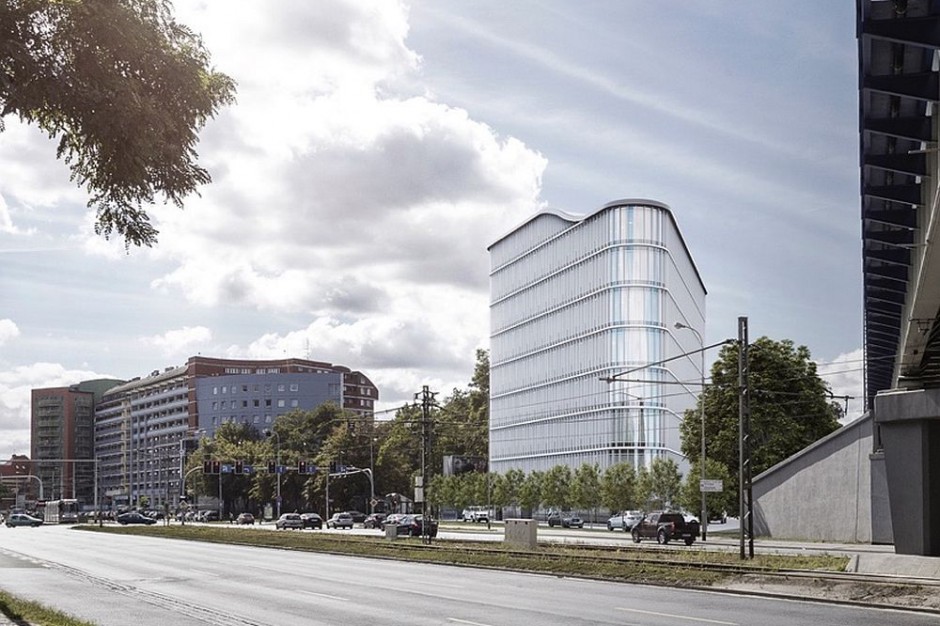 SQ Business Center we Wrocławiu fot. mat. inwestora Nowoczesny biurowiec powstaje we Wrocławiu. To SQ Business Center od FB Antczak