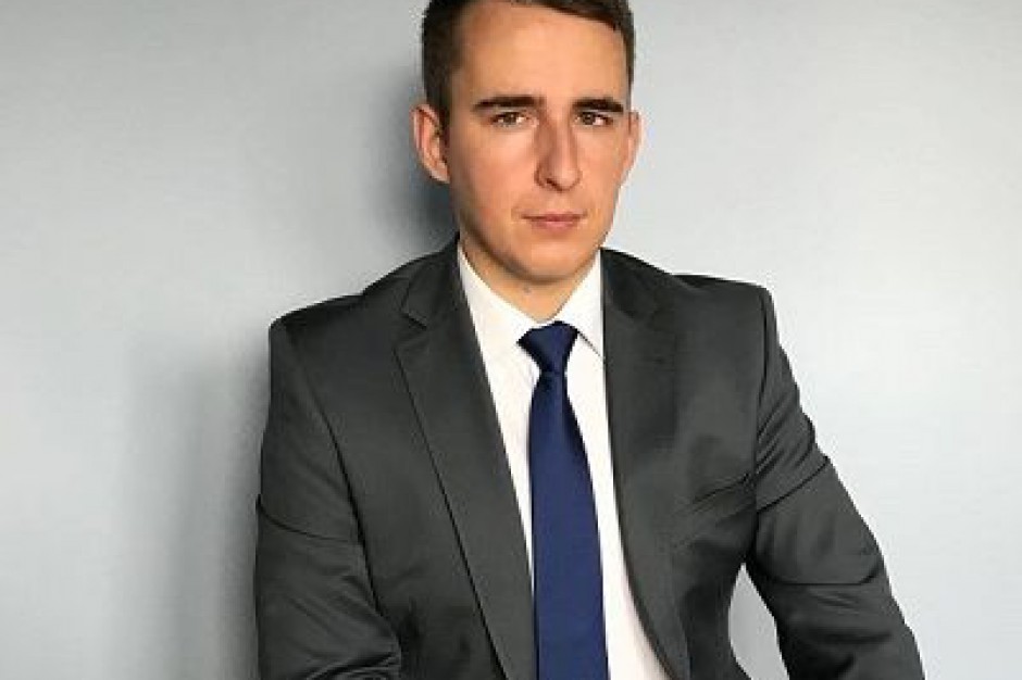 Maciej Podczaski, dyrektor sprzedaży powstającego hotelu Hampton by Hilton Oświęcim Z Belwederu do Hiltona