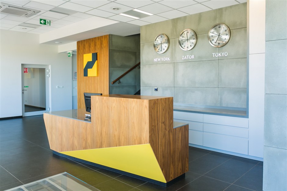 Realizacja wnętrza biurowego autorstwa wadowickiej pracowni architektonicznej FAAR architekci (fot. mat. pras.) Sukces tkwi w detalach. Zobacz przestrzeń biura MWH Meble