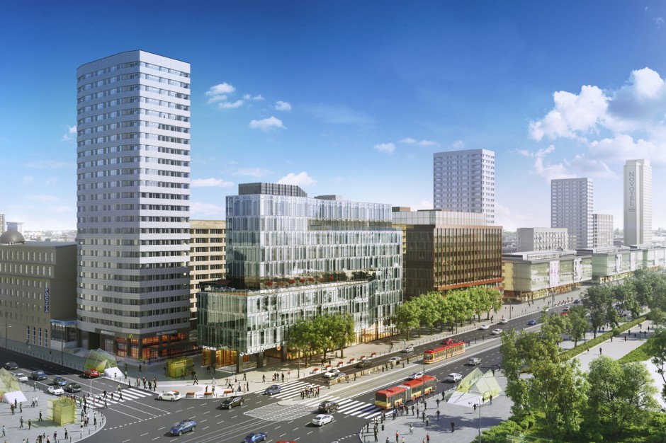 Centrum Marszałkowska (fot. materiały prasowe) BBI Development zaprezentuje śródmiejskie niebotyki i stołeczne nowości
