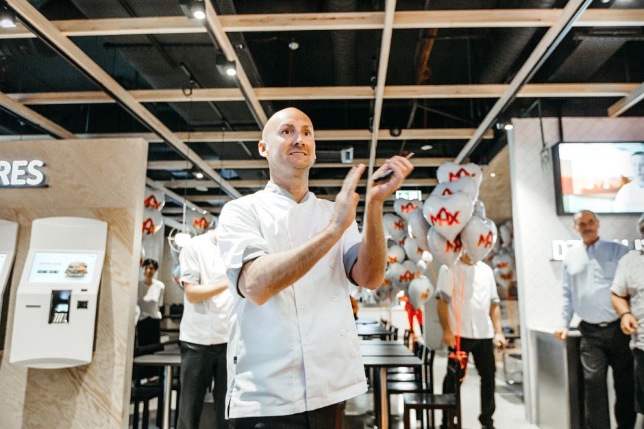 Richard Bergfors, prezes firmy Max Premium Burgers. Fot. mat. prasowe Szwedzkie burgery szykują się na podbój Polski