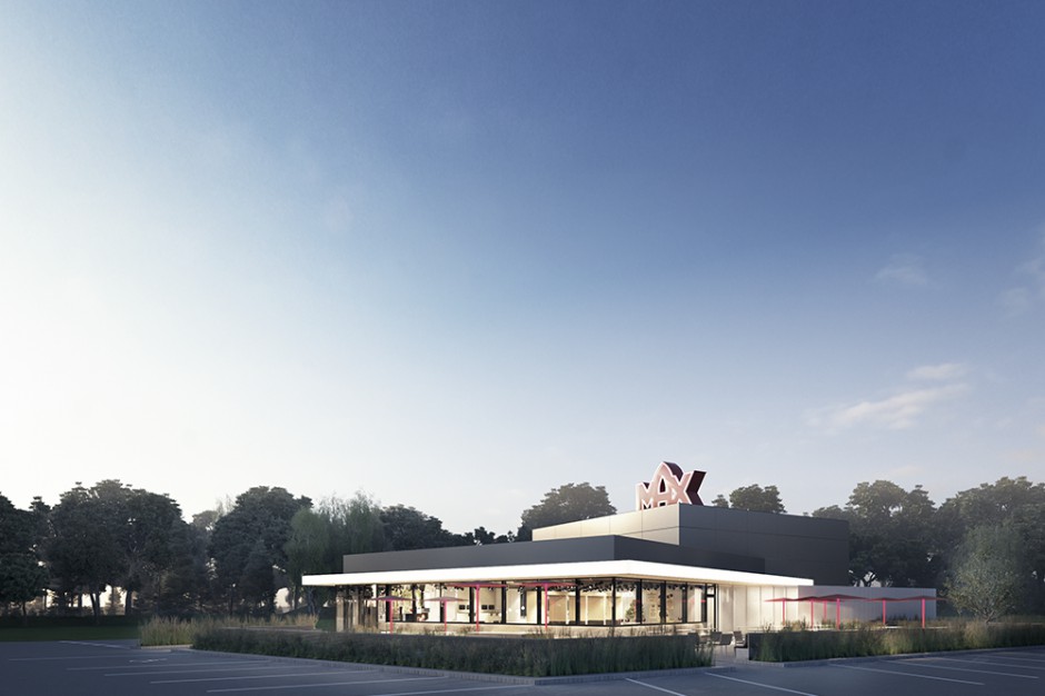 wizualizacja lokalu Max Premium Burgers, źródło: mat. prasowe Rośnie apetyt Max Premium Burgers. Wkrótce nowy lokal i... 200 kolejnych