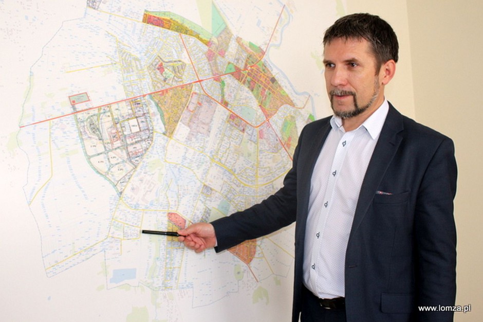 Andrzej Garlicki, zastępca przezydenta Łomży. Fot. www.lomza.pl Łomża gotowa na inwestora strategicznego