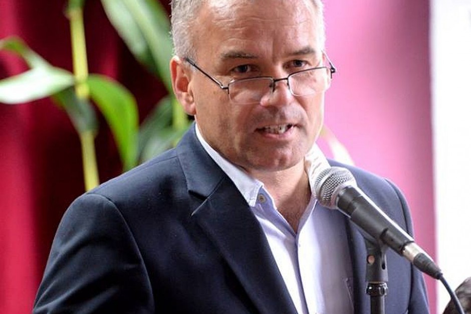 Robert Cerazy, zastępca burmistrza Bochni. Fot. www.bochnia.eu/Facebook Bochnia prowadzi inwestora za rękę