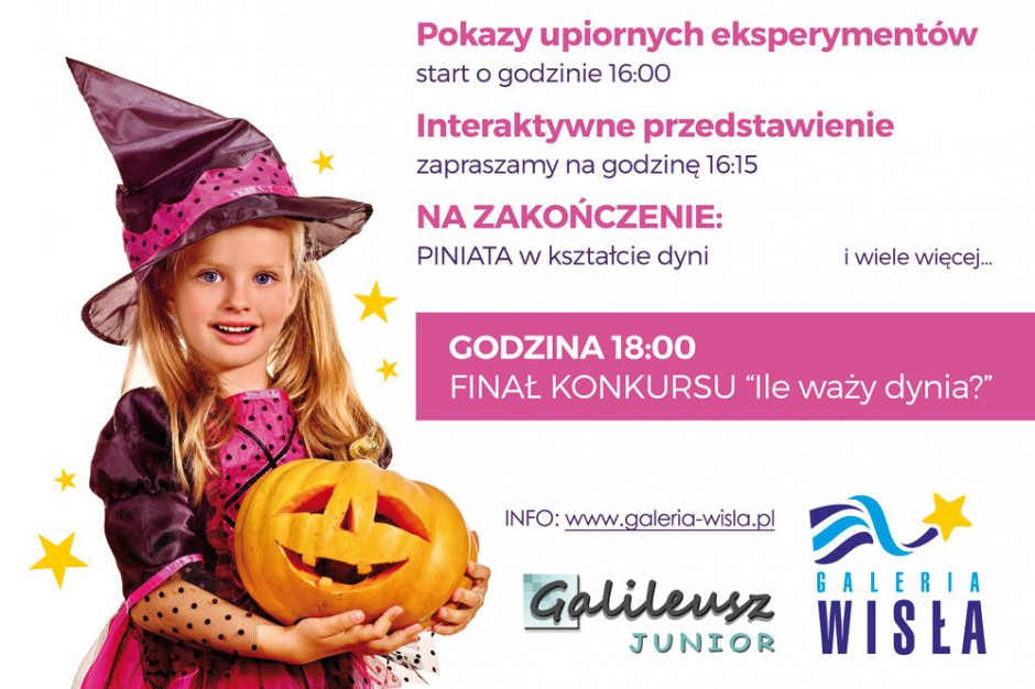 Galeria Wisła Halloween - rozrywka i biznes