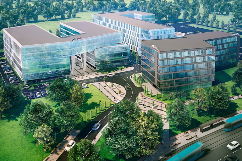 Equal Business Park, fot. materiały prasowe Lokalizacja jak magnes dla najemców Equal Business Park