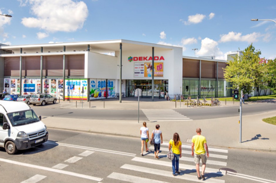 Dekada Sieradz, mat. prasowe Śródmiejskie centra handlowe wzmacniają rozwój miast