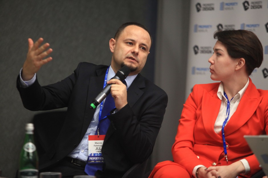 Marcin Faleńczyk, dyrektor trójmiejskiego oddziału, JLL i Natalia Iwaszkiewicz, Leasing Manager, Apollo-Rida Poland Liczbę nowych biurowców warunkuje tylko dostęp do pracowników