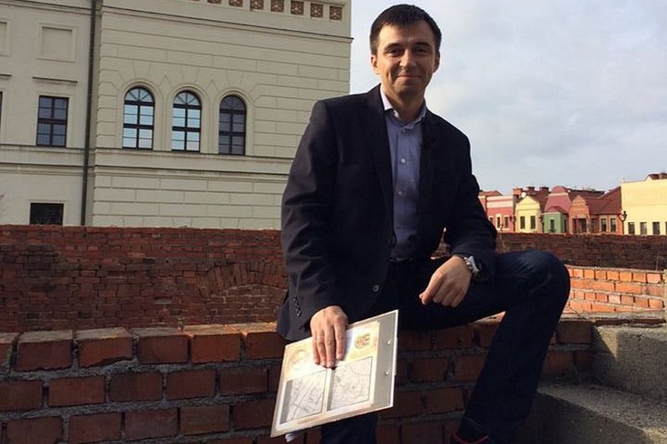 Prezydent Głogowa Rafael Rokaszewicz. Fot. Facebook Bulwary ożywią to miasto jak Zefir i Laguna