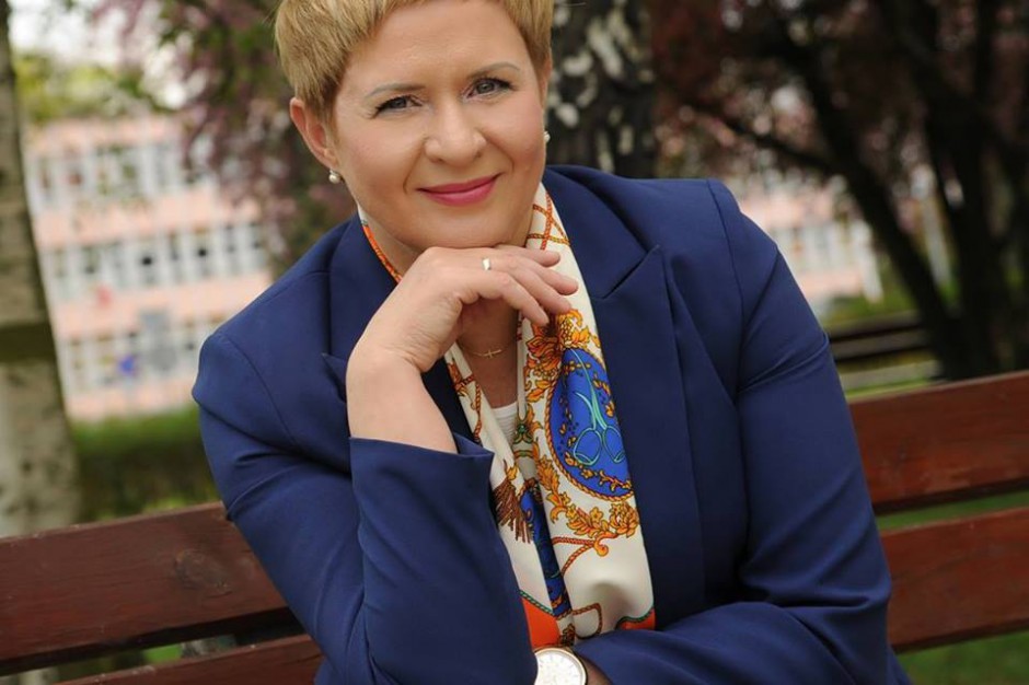 Prezydent Ostrowa Wielkopolskiego Beata Klimek. Fot. Facebook Ostrów Wielkopolski czeka na innowacyjnych inwestorów