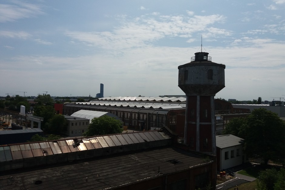 Wieża Ciśnień. Fot. Maszynownia Biznesu Grunty dla koneserów