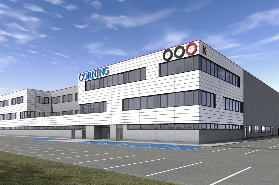 mat.pras. Segro buduje dla stałego klienta. Nowy zakład dla Corning Optical Communications Polska w Strykowie