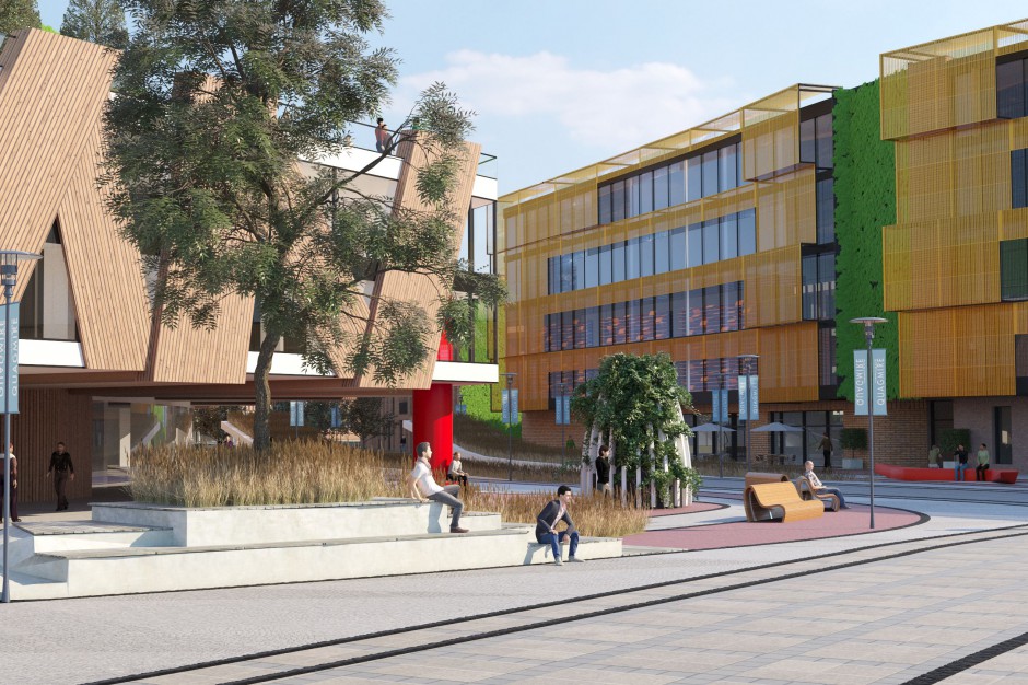 Kampus Nowych Technologii Startuje budowa największego w Europie żywego laboratorium