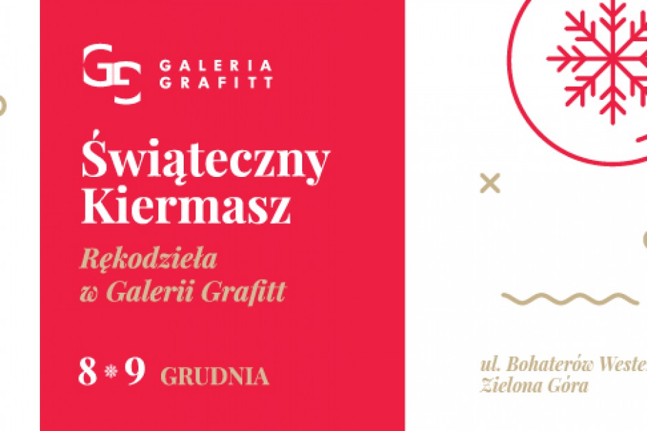 fot. mat. prasowe Galeria Grafitt szykuje świąteczny Kiermasz Rękodzieła