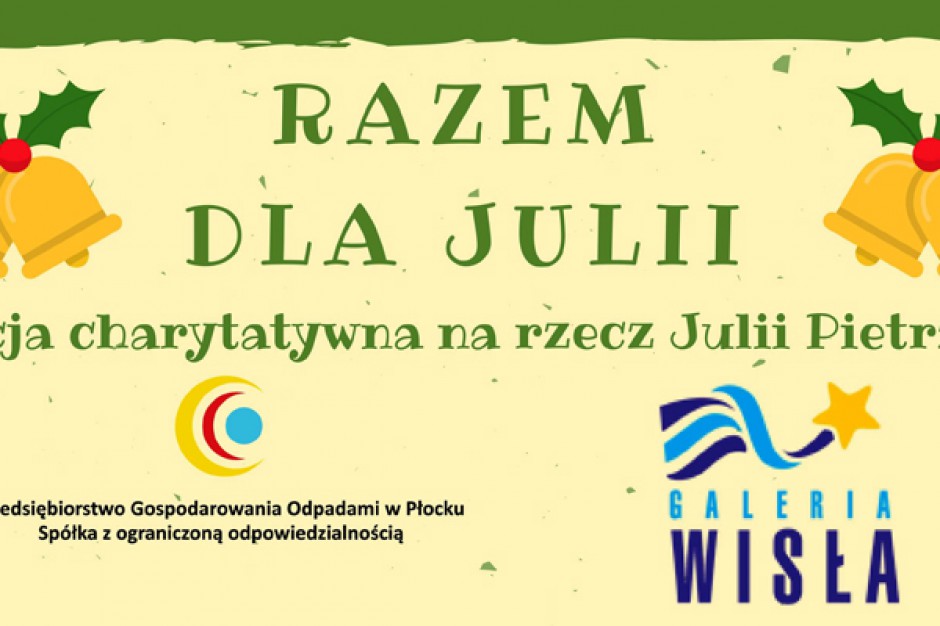 fot. mat. prasowe Razem dla Julii - akcja charytatywna w Galerii Wisła