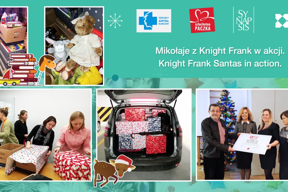 Fot. mat. pras. Knight Frank w świątecznym nastroju