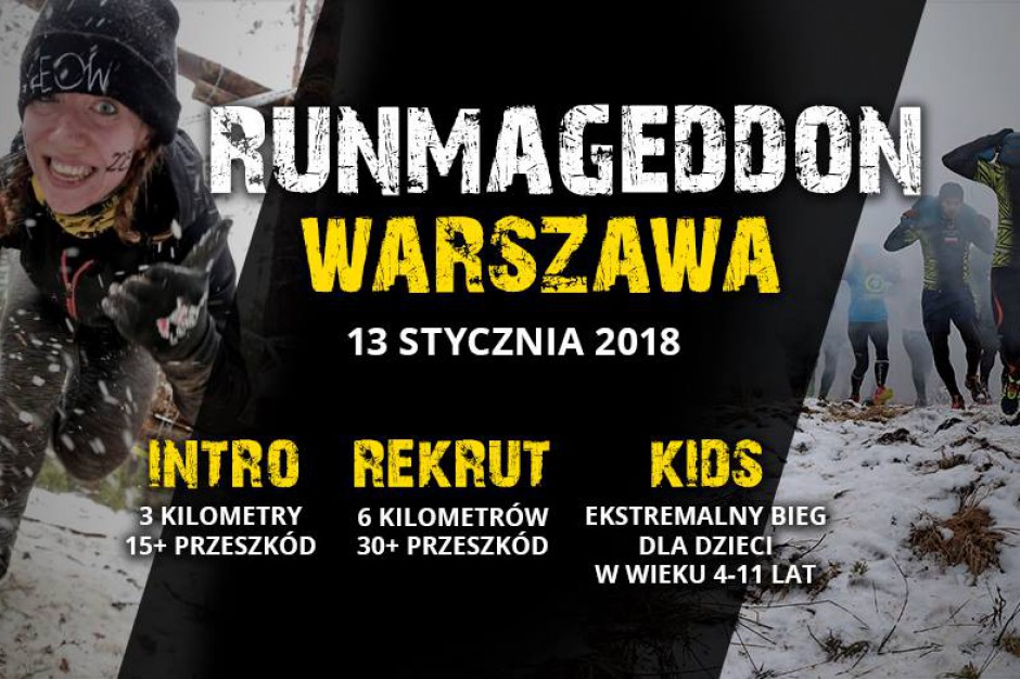 mat.pras. Zimowy Runmageddon opanuje warszawskie lotnisko