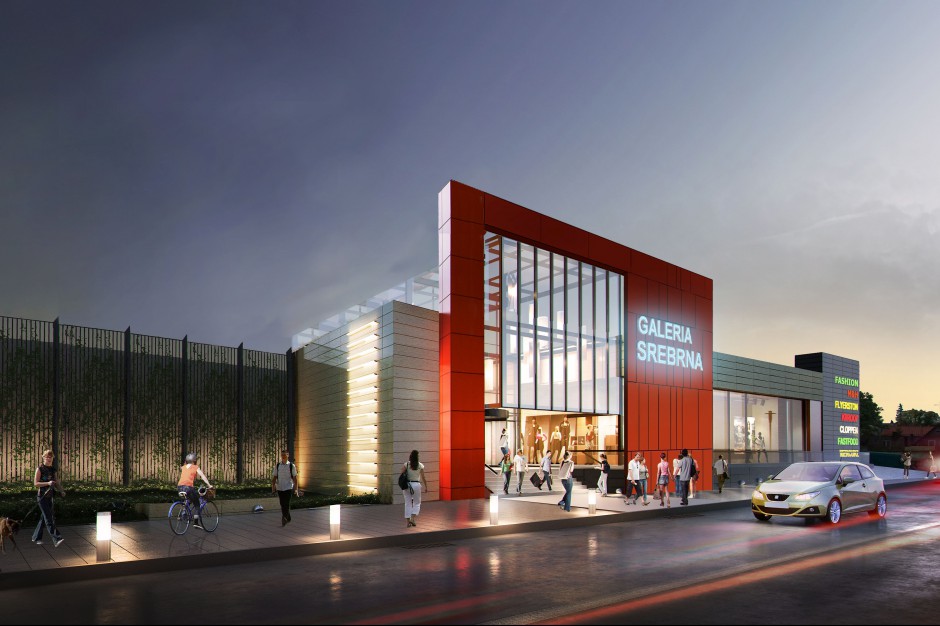 mat.pras. Srebrna – nowa galeria handlowa w sercu Kaszub