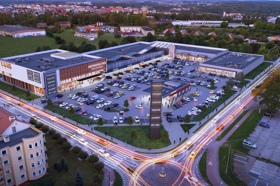 Tak będzie wyglądać Galeria Metro Kwidzyn (mat.pras.) Metropolitan Investment przygotowuje start nowej galerii - największej w mieście