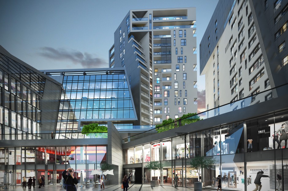 Centaurus (mat. pras.) Olsztyński Centaurus z kamieniem węgielnym