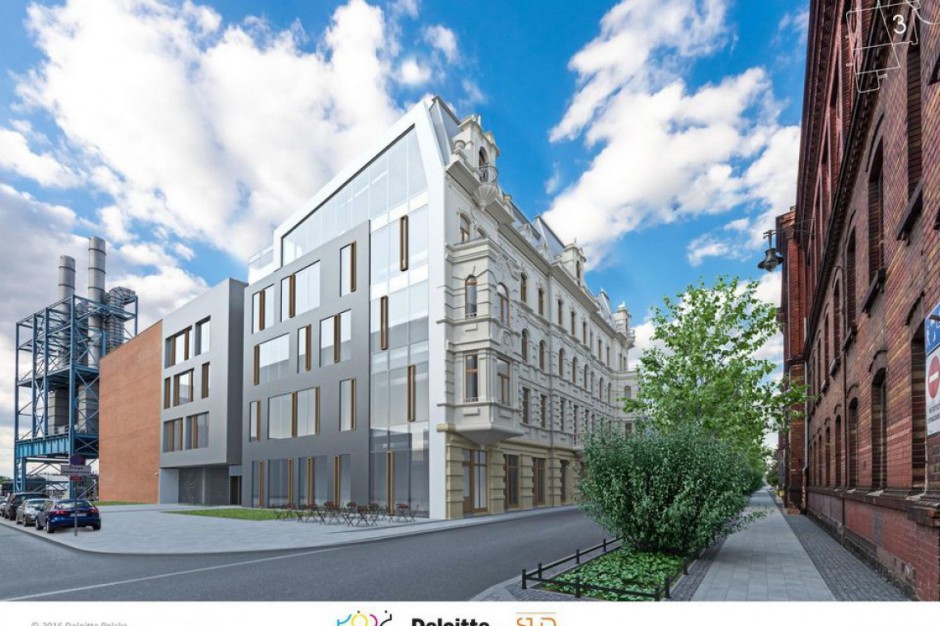 ul. Tuwima, prezentacja Deloitte fot. mat. UM Łódź Wielka przemiana przy Tuwima. Na horyzoncie handel i biura