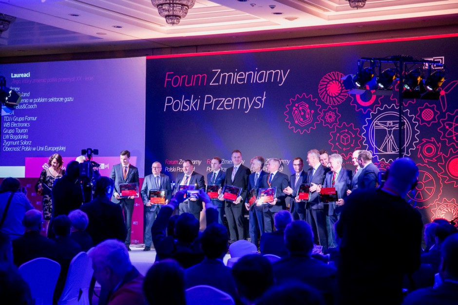 fot. mat. prasowe Tytuły „Tego, który zmienia polski przemysł. XX-lecie” przyznane