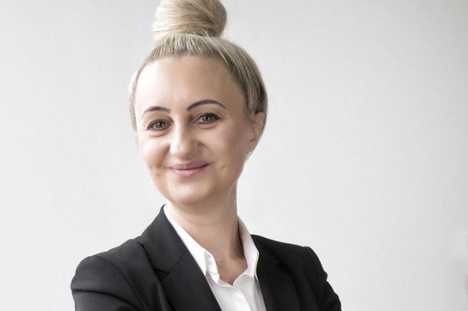 Izabela Dąbrowska, Associate Director w Dziale Wynajmu Powierzchni Biurowych Knight Frank. fot. Katarzyna Długosz Kolejne awanse w Knight Frank