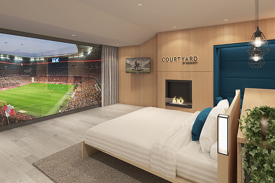 Gratka dla fanów futbolu. Courtyard by Marriott podejmuje współpracę z Bayernem Monachium