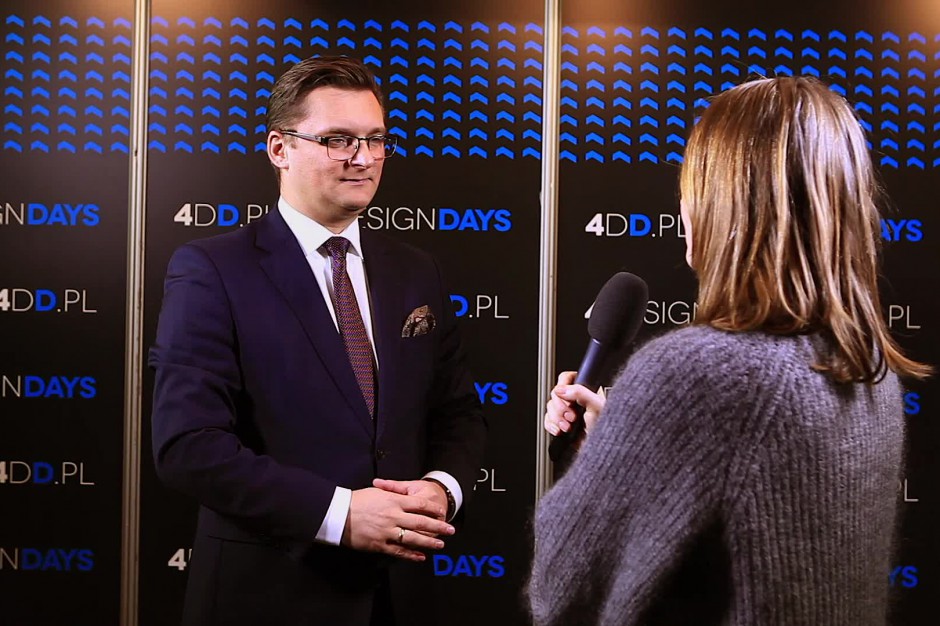 Marcin Krupa, prezydent Katowicn na 4 Design Days 2018 Prezydent Katowic: Jesteśmy dostrzegani przez dużych inwestorów