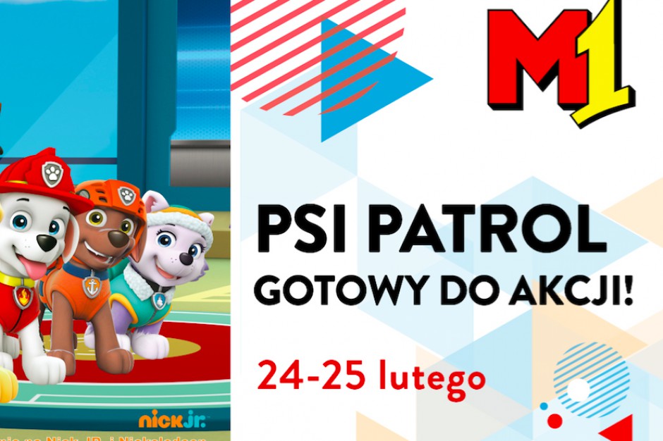 Psi Patrol zagości w M1 Kraków
