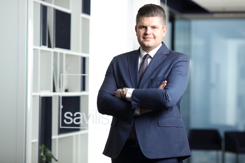 Daniel Czarnecki, dyrektor działu działu powierzchni biurowych, Savills Polska. Zmiany w Savills