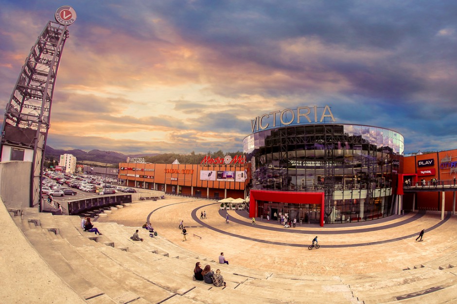 mat.pras. Galeria Victoria przygotowana na niedziele bez handlu