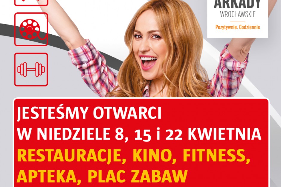 mat.pras. Arkady Wrocławskie czynne w niehandlowe niedziele