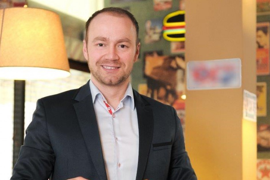 Łukasz Błażejewski, założyciel i właściciel sieci Meat & Fit. Biznes u nas jada