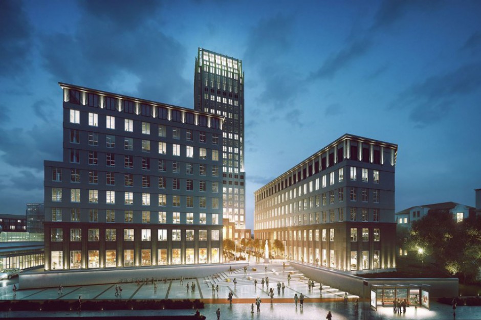 Unity Tower, fot. mat. prasowe Najem na regionalnych rynkach biurowych spadł o 16 proc.