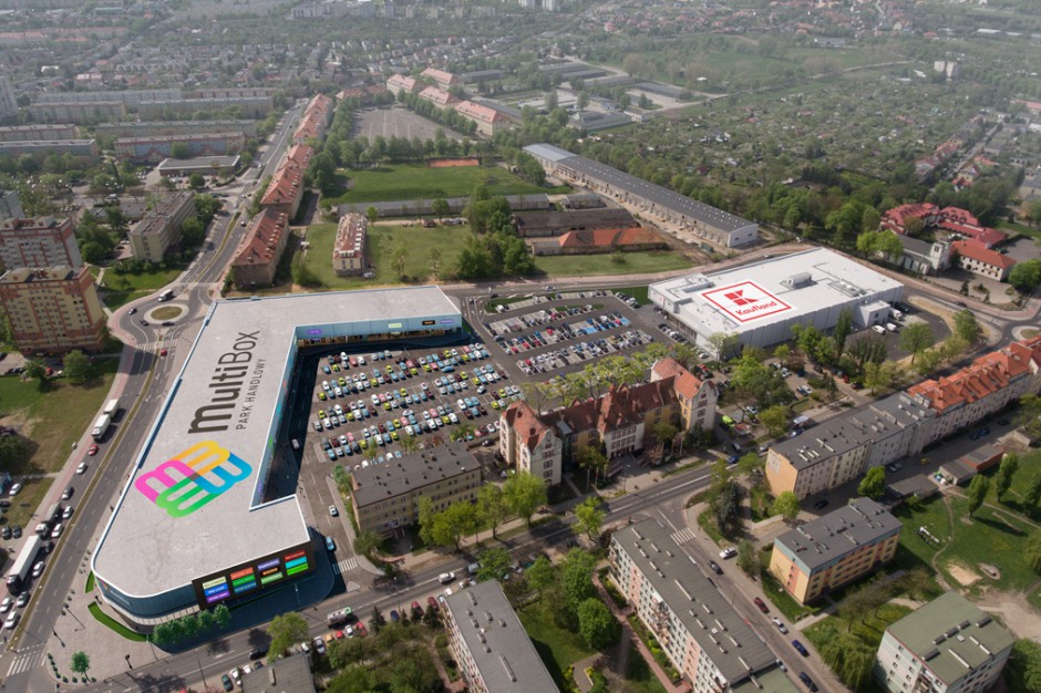 Fot. mat. pras. Finał pierwszego etapu budowy Multibox w Głogowie