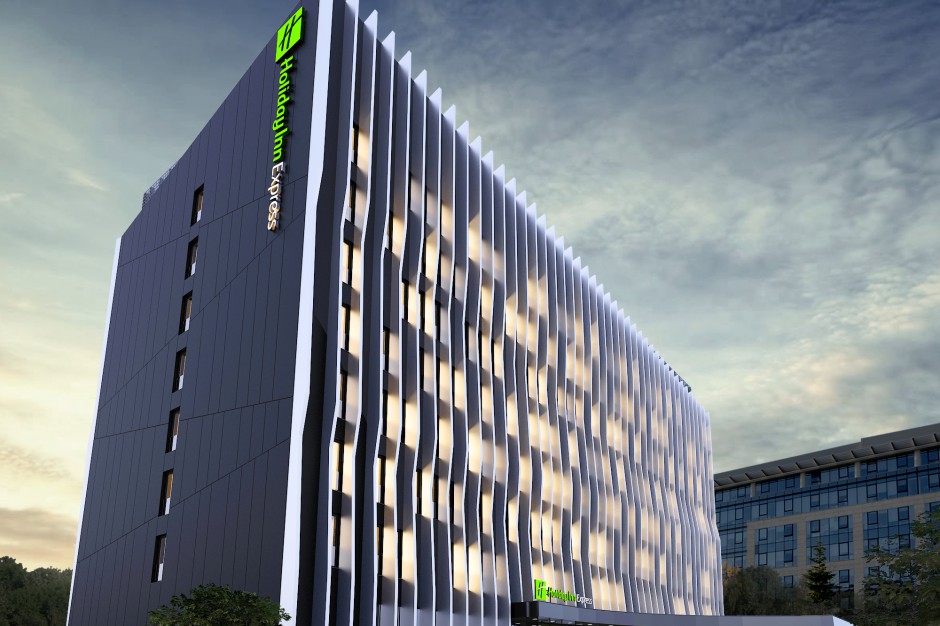 Holiday Inn Express przy ul. Postępu 15 A w Warszawie (mat.pras.) 5th Avenue Holding ma grunt pod nowy hotel Holiday Inn Express