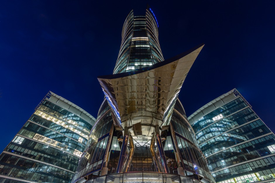 Warsaw Spire w Warszawie (mat.pras.) Warsaw Spire zamieni się w przestrzeń sztuki