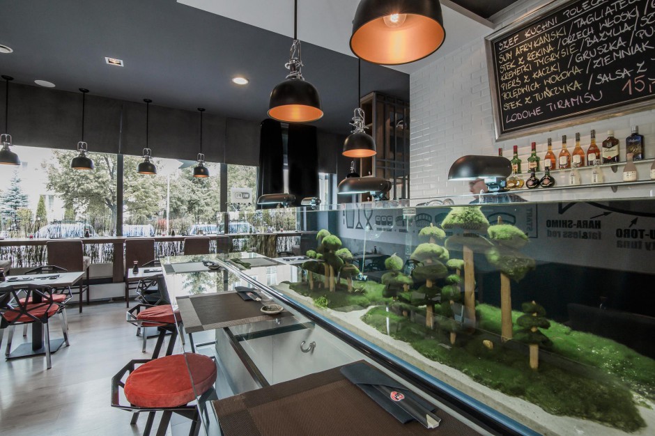 Łuski Ości, projekt The Space, fot. mat. pras. Restauracja XXI wieku - naszpikowana technologią